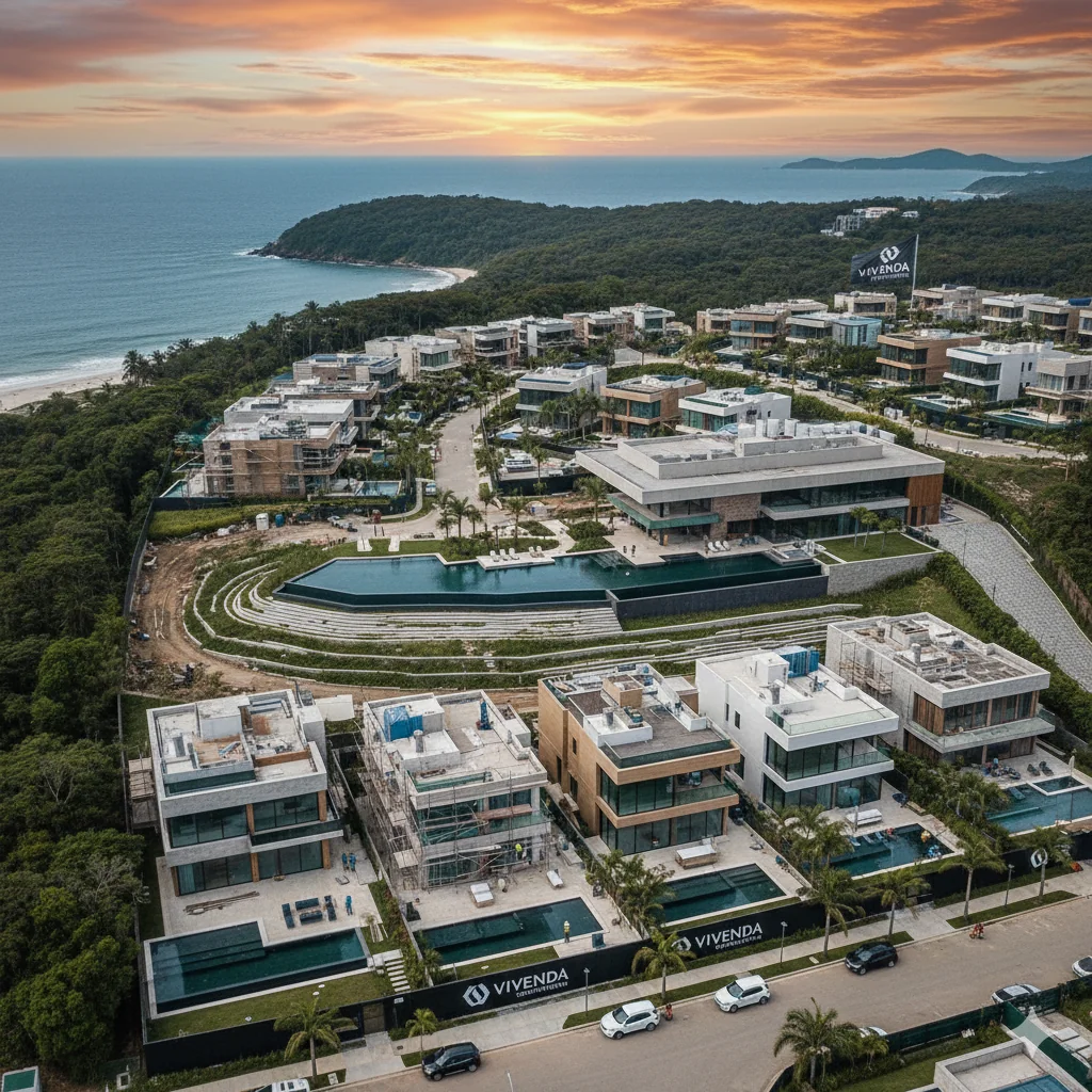Empreendimento imobiliário de alto padrão no litoral catarinense