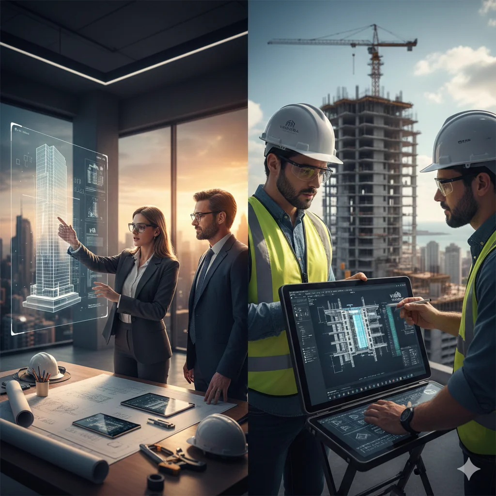 Equipe Vivenda Construtora — gestão de projetos e obras