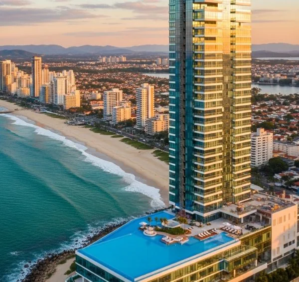 Torre residencial alto padrão em Balneário Camboriú — Vivenda Construtora